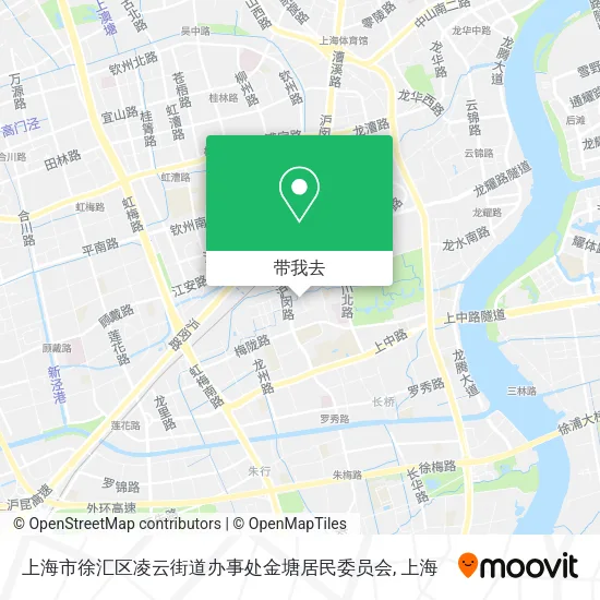 上海市徐汇区凌云街道办事处金塘居民委员会地图