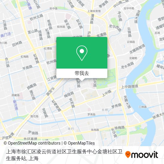 上海市徐汇区凌云街道社区卫生服务中心金塘社区卫生服务站地图