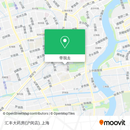 汇丰大药房(沪闵店)地图