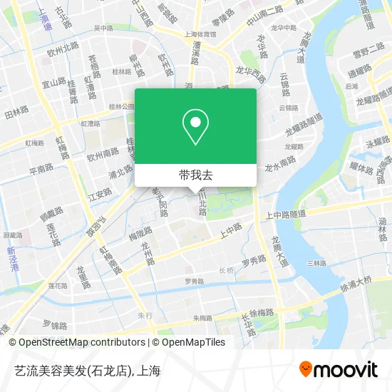 艺流美容美发(石龙店)地图