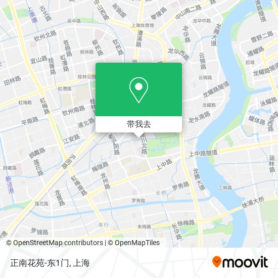 正南花苑-东1门地图