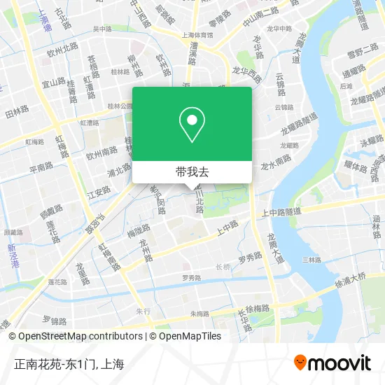 正南花苑-东1门地图