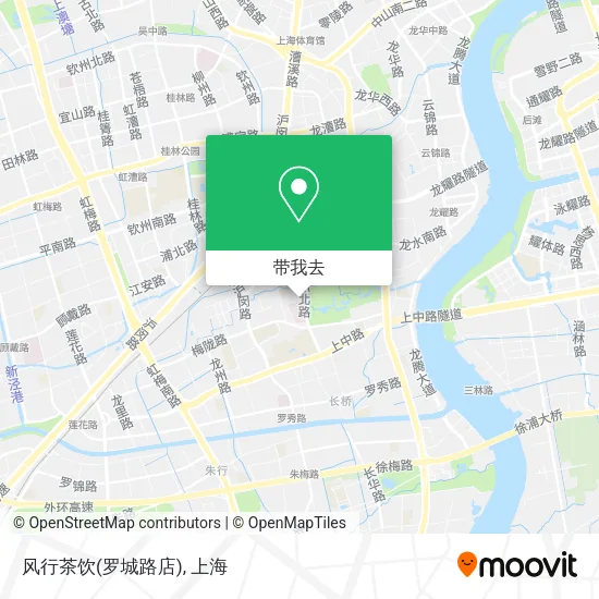 风行茶饮(罗城路店)地图
