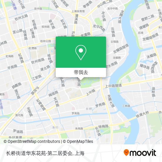 长桥街道华东花苑-第二居委会地图