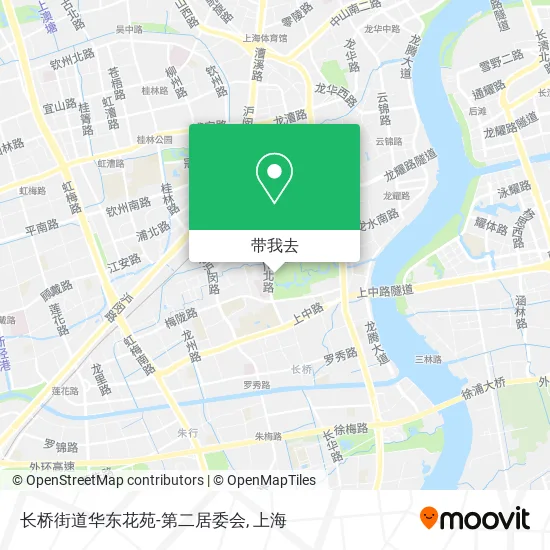 长桥街道华东花苑-第二居委会地图