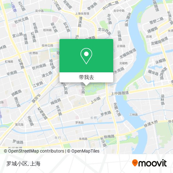 罗城小区地图