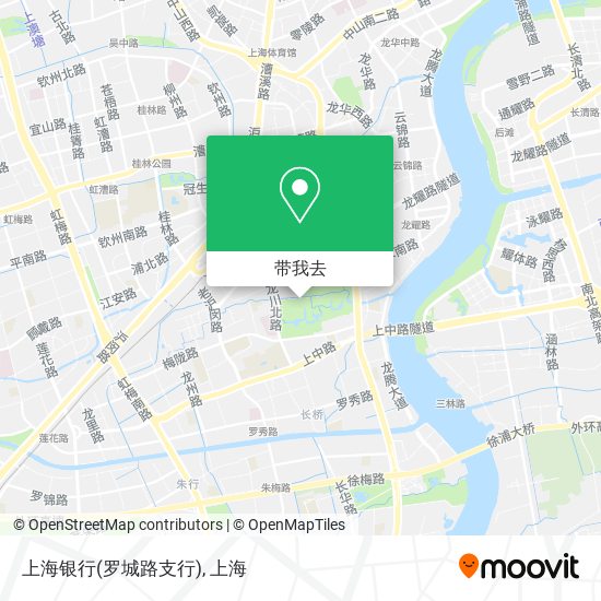 上海银行(罗城路支行)地图
