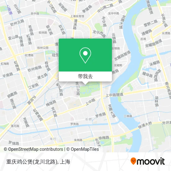 重庆鸡公煲(龙川北路)地图