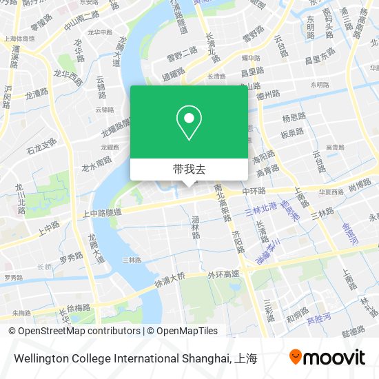 Wellington College International Shanghai地图