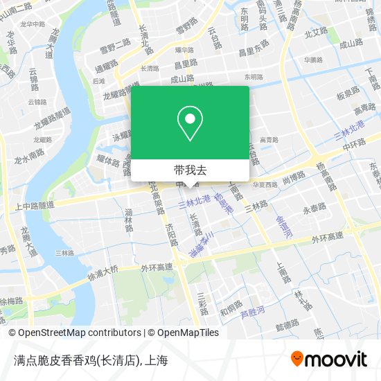 满点脆皮香香鸡(长清店)地图