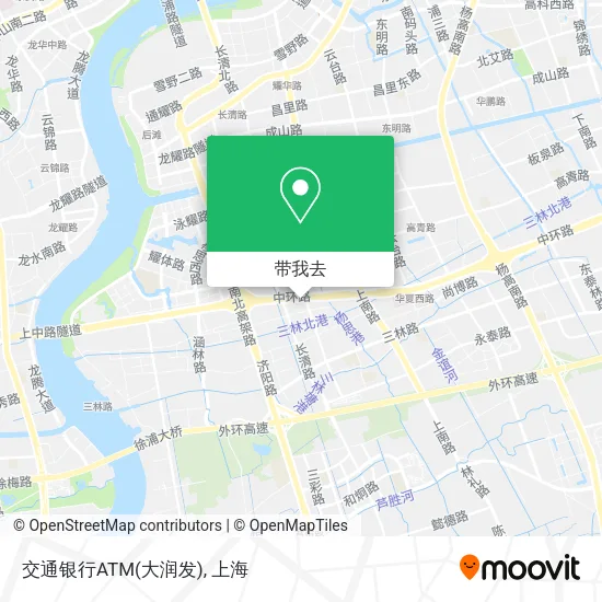 交通银行ATM(大润发)地图
