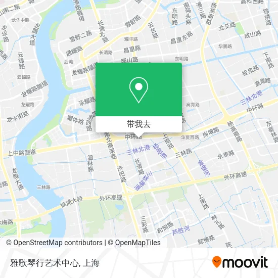 雅歌琴行艺术中心地图