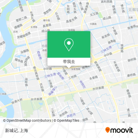 新城记地图