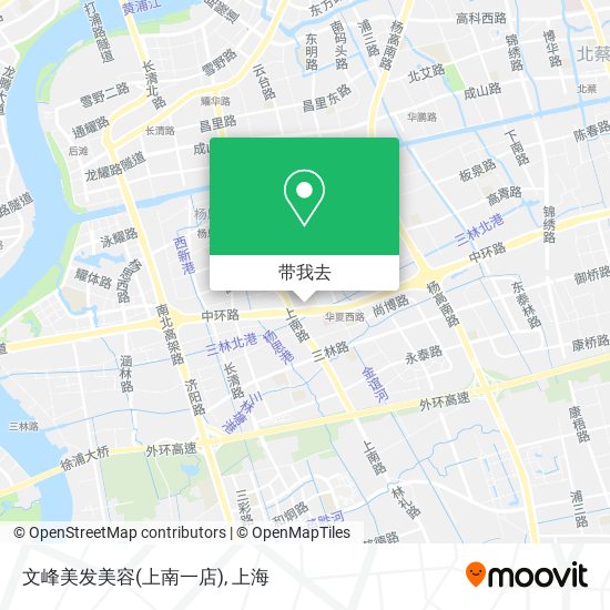 文峰美发美容(上南一店)地图