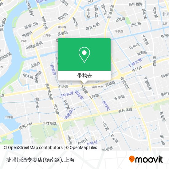 捷强烟酒专卖店(杨南路)地图