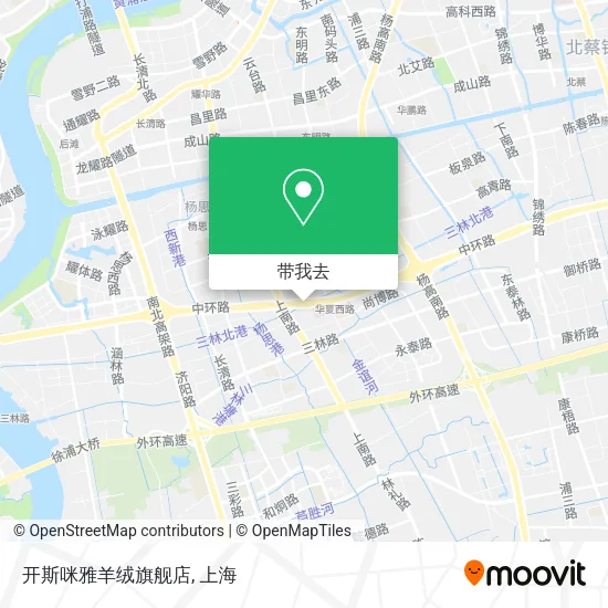 开斯咪雅羊绒旗舰店地图
