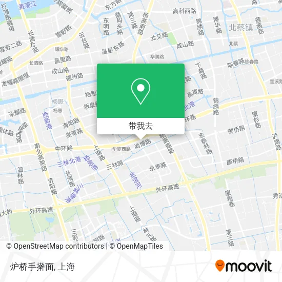 炉桥手擀面地图