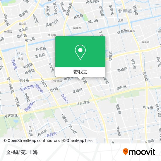 金橘新苑地图