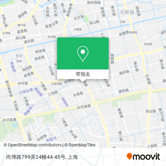 尚博路799弄24幢44-45号地图