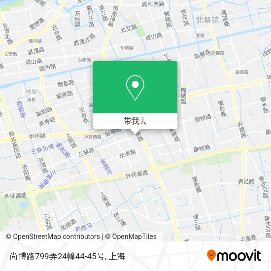 尚博路799弄24幢44-45号地图