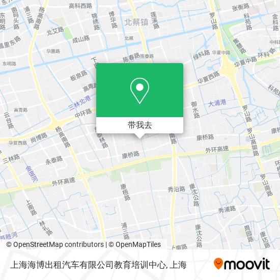 上海海博出租汽车有限公司教育培训中心地图
