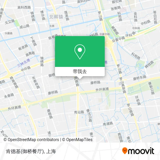 肯德基(御桥餐厅)地图