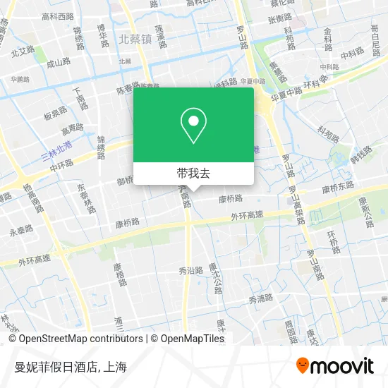曼妮菲假日酒店地图