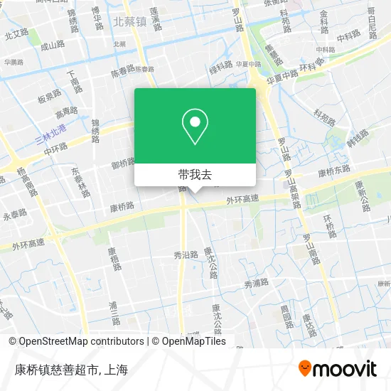 康桥镇慈善超市地图