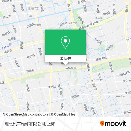 理想汽车维修有限公司地图