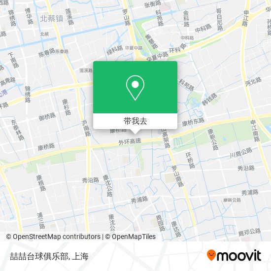 喆喆台球俱乐部地图