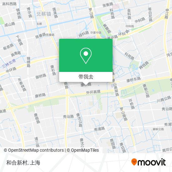 和合新村地图