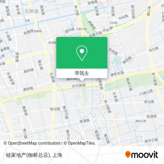 链家地产(御桥总店)地图