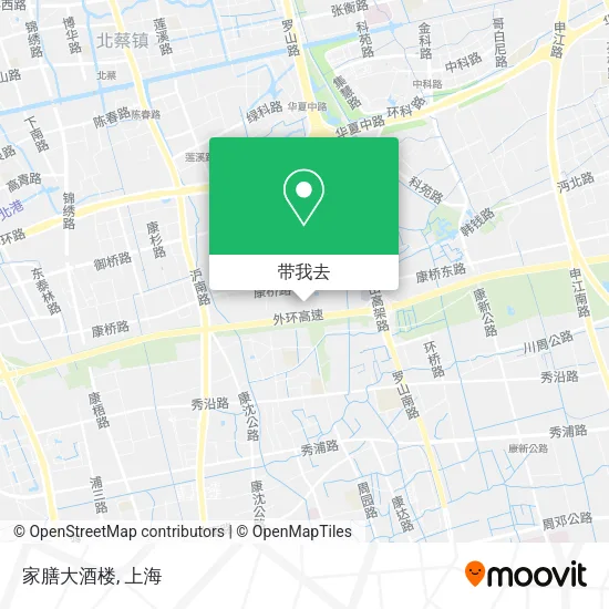 家膳大酒楼地图