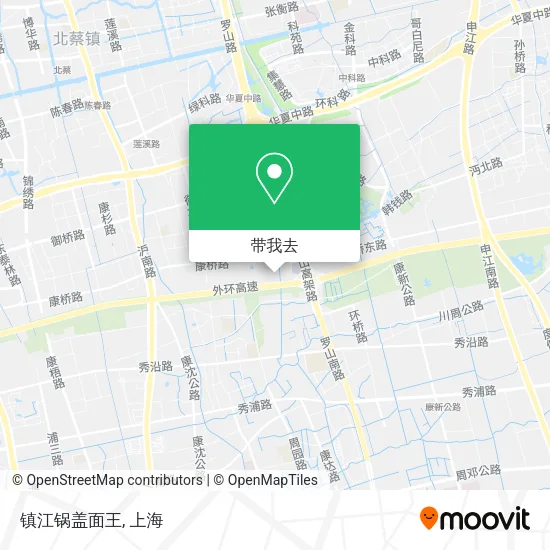 镇江锅盖面王地图