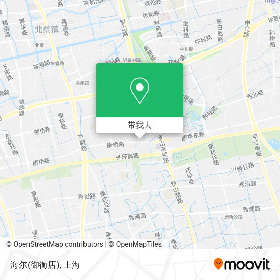 海尔(御衡店)地图