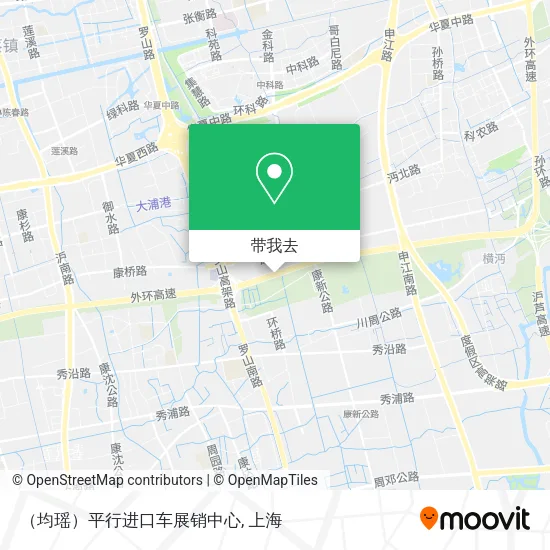 （均瑶）平行进口车展销中心地图
