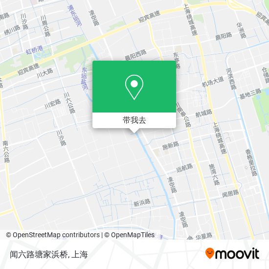 闻六路塘家浜桥地图