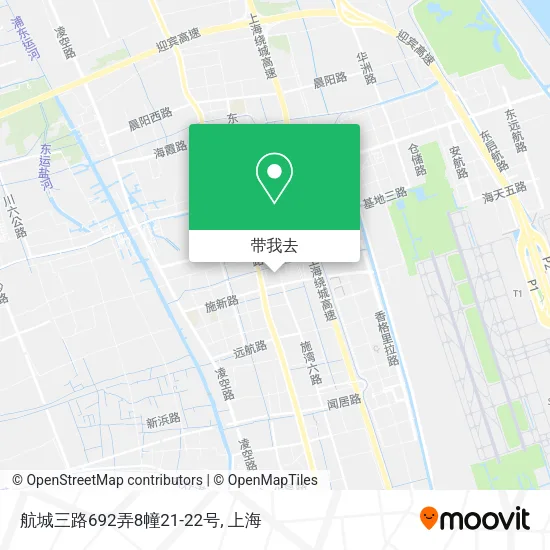 航城三路692弄8幢21-22号地图