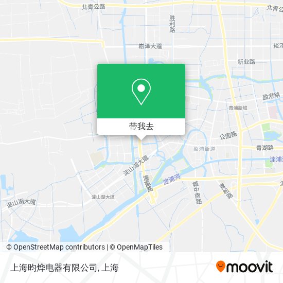 上海昀烨电器有限公司地图