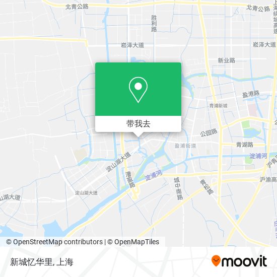 新城忆华里地图