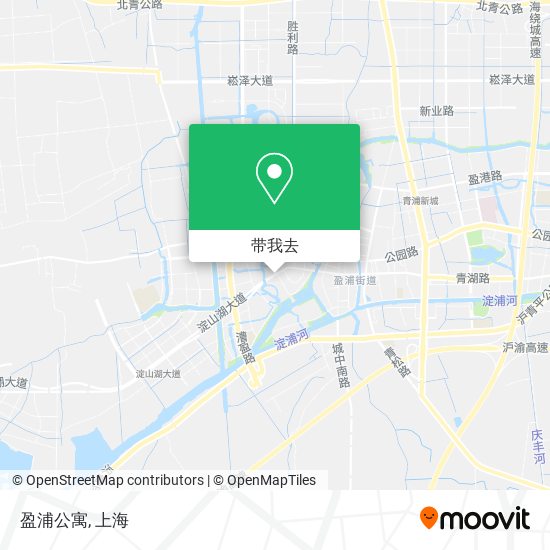 盈浦公寓地图