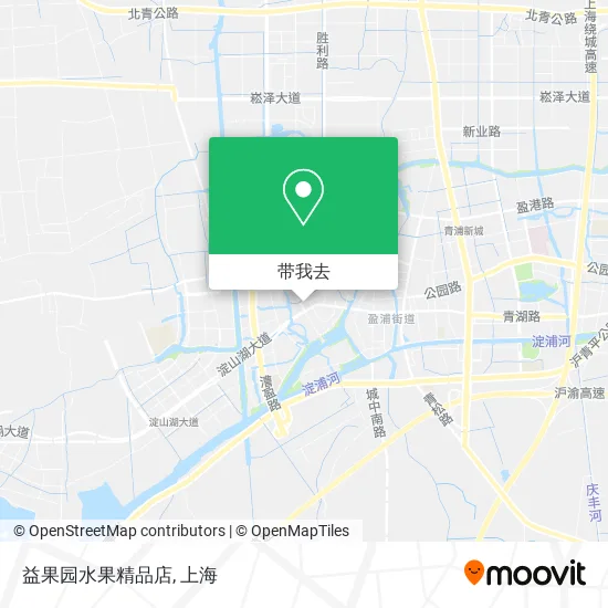 益果园水果精品店地图