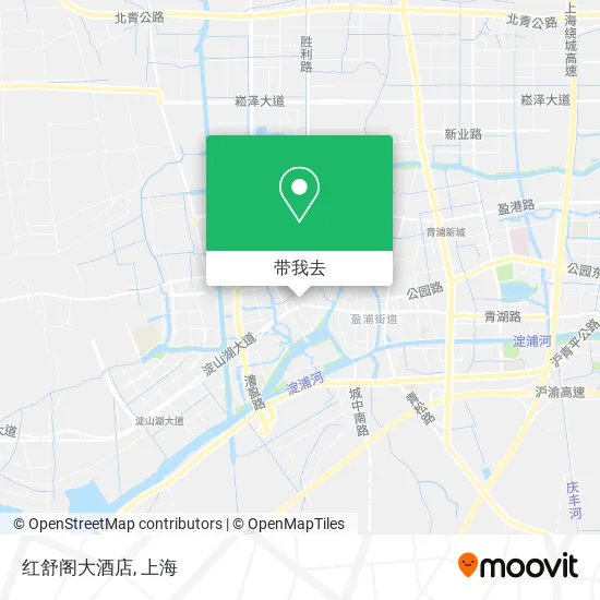 红舒阁大酒店地图