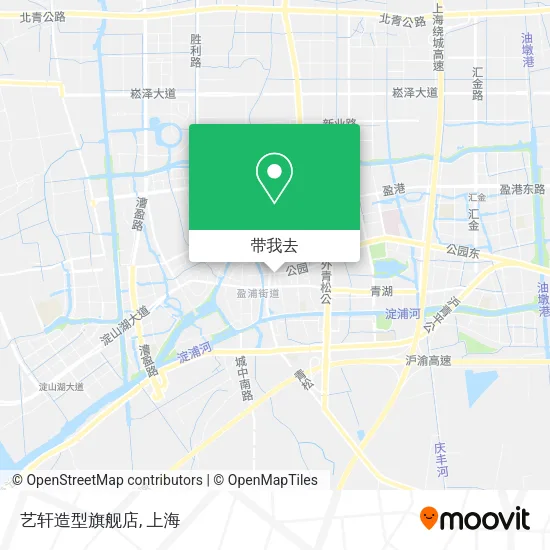 艺轩造型旗舰店地图