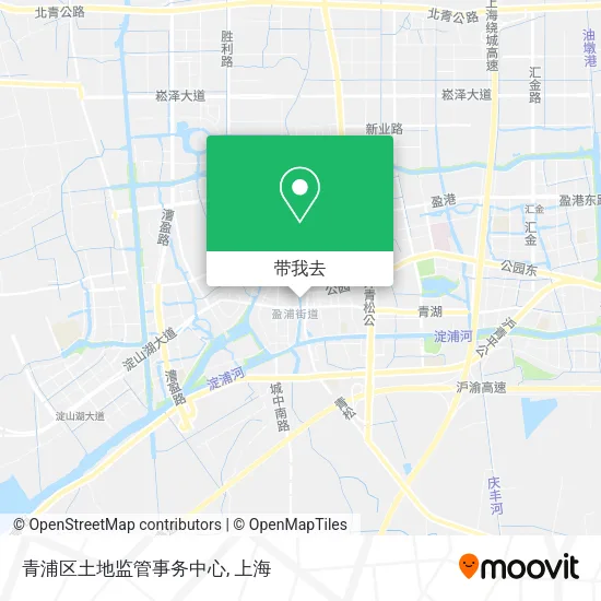 青浦区土地监管事务中心地图