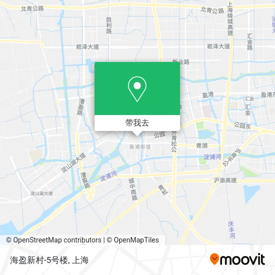 海盈新村-5号楼地图