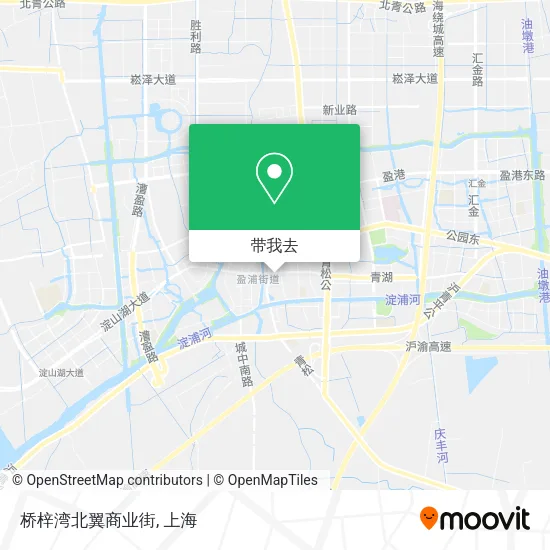 桥梓湾北翼商业街地图