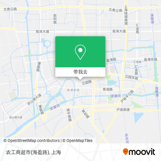 农工商超市(海盈路)地图