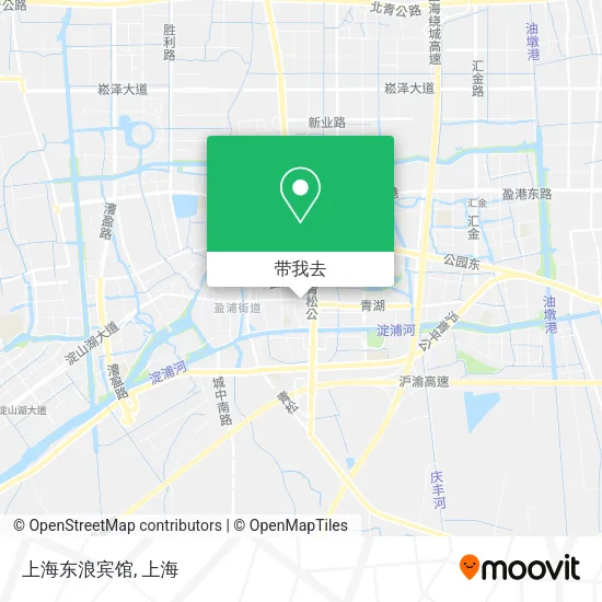上海东浪宾馆地图