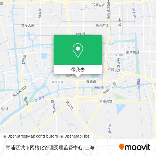 青浦区城市网格化管理受理监督中心地图
